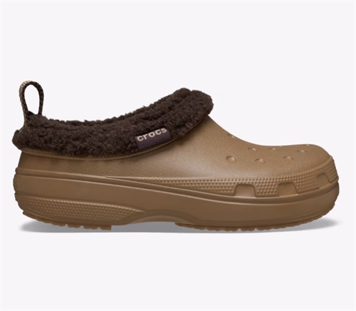 CROCS CLASSIC LINED SHORTY SEPIA